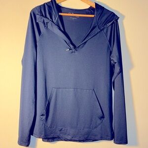 American Outdoorsman for Women Navy Blue Size Large, Half Zip,  Hoodie